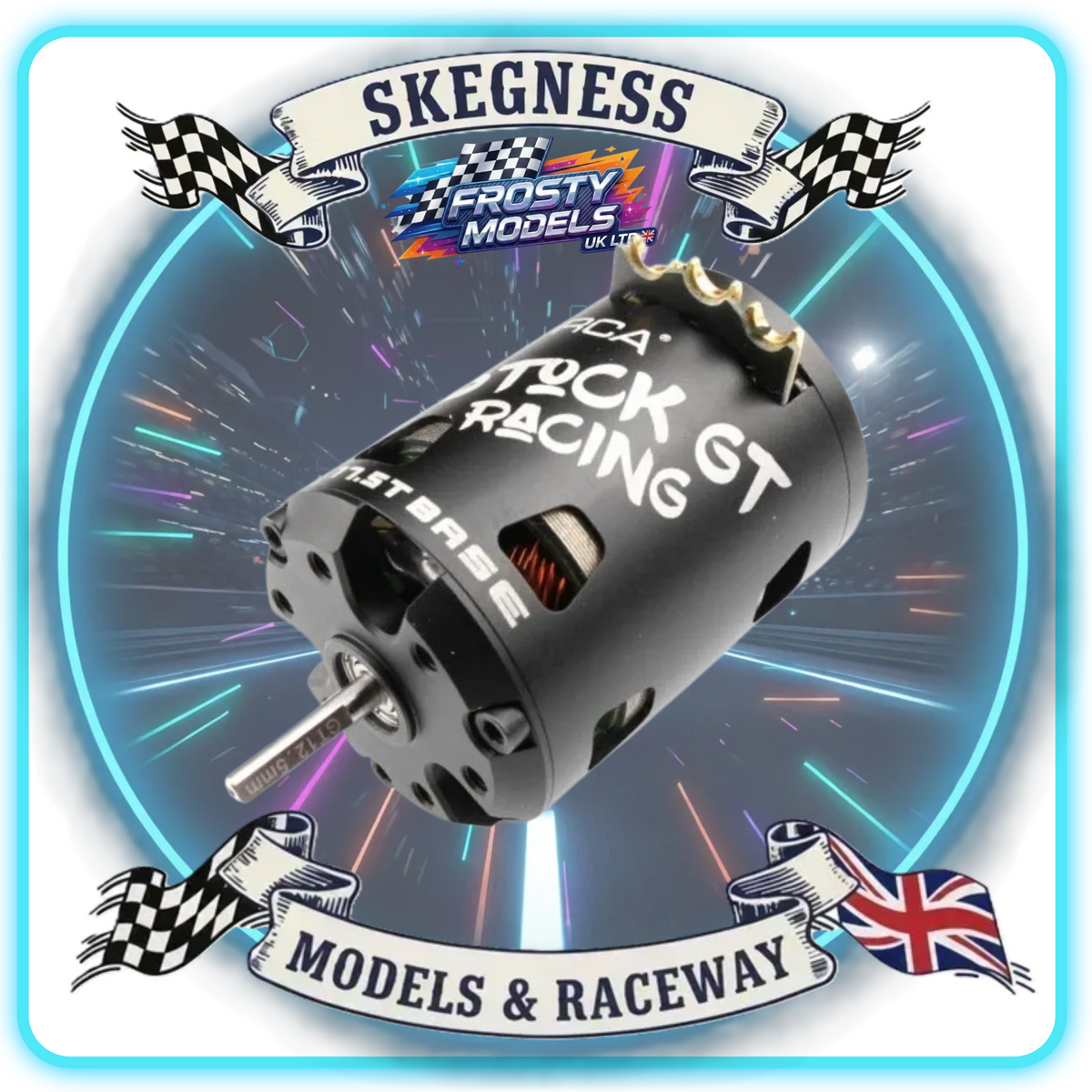 ORCA - Stock GT – 1/10 Stock fixed timing 17.5 turn sensored brushless stock motor - OR-MO24STGT175