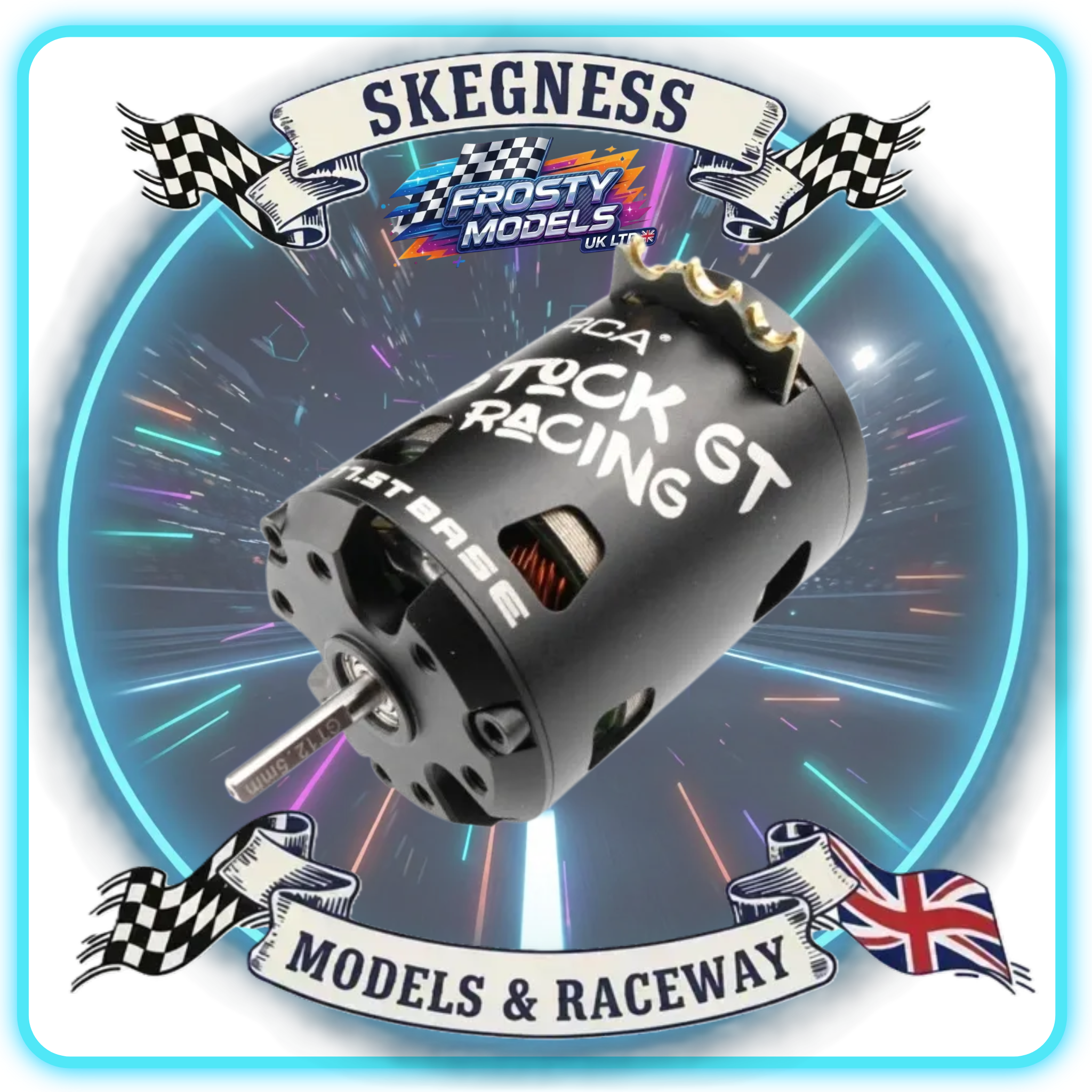 ORCA - Stock GT – 1/10 Stock fixed timing 17.5 turn sensored brushless stock motor - OR-MO24STGT175