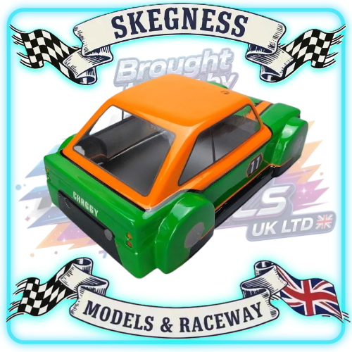 Kamtec - 1/12 MINI Sunbeam Stilleto 755 Lexan Body & FREE Stickers - Fits all GT12 Minis Battcave / Kamtec / Mardave / Mini Assassin (CLEAR BODY) (160mm wide by 178mm wheelbase) (Standard Thickness) (No Spoiler - No Stickers)