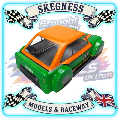 Kamtec - 1/12 MINI Sunbeam Stilleto 755 Lexan Body & FREE Stickers - Fits all GT12 Minis Battcave / Kamtec / Mardave / Mini Assassin (CLEAR BODY) (160mm wide by 178mm wheelbase) (Standard Thickness) (No Spoiler - No Stickers)