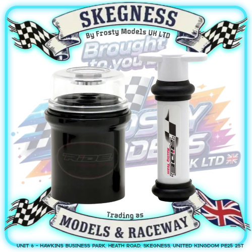 RIDE - RC SHOCK PUMP & BAG AIR REMOVER - LONG (Suits 1/10 Cars & Buggies) - RP29101