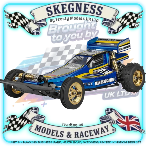 TEAM ASSOCIATED - 1/10 RC Buggy 2WD RC10 ULTRA FOX KIT (Retro 80's) - AS6051