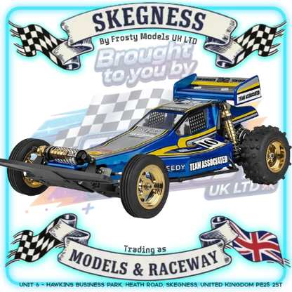TEAM ASSOCIATED - 1/10 RC Buggy 2WD RC10 ULTRA FOX KIT (Retro 80's) - AS6051