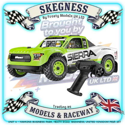 UDI RC - 1/12 SIERRA 4WD SHORT COURSE 2-3S TRUCK PRO RTR - GREEN (Battery & Charger Required)