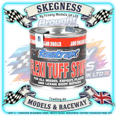 FASTRAX - 'FLEXI TUFF STUFF' PLASTIC & LEXAN BODY REPAIR 100ML - FAST02F