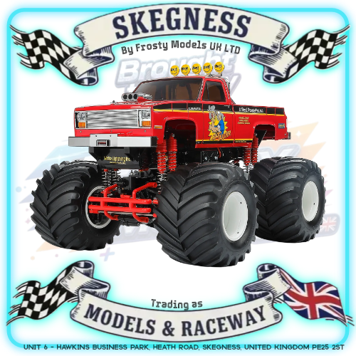 (Pre-Order Due 14/08/2026) Tamiya - 1/10 RC Monster Truck Kit Clod Buster (2026) - 58762 (ESC & Motor Included - Requires Radio, Servo, Battery, Charger, TS Spray & Assembly)