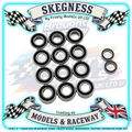 Yeah Racing - Steel Bearing Set (14pcs) For Classic Tamiya Fighting Buggy - YBS-0065