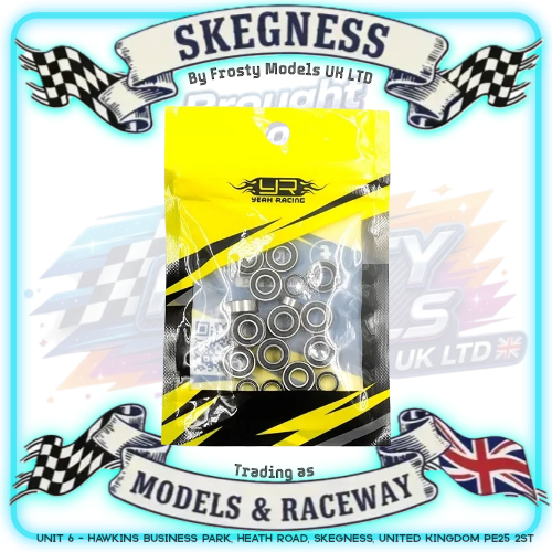 YEAH RACING - Steel Bearing Set (20pcs) For Tamiya M07 (M-07) - YBS-0011