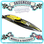 (Offer) JOYSWAY - RC Alpha Deep Vee Brushless 1060mm 2.4G RTR Boat (Y) (Includes 2x3S-5000mah Batteries) - JW8901-RTR