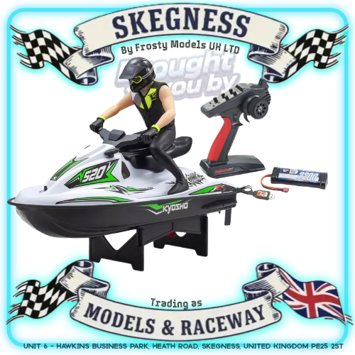 KYOSHO - RC EP Boat Jetski RTR Wave Chopper 2.0 RC Electric Readyset (KT231P+) T1 Green - K.40211T1B (Just add Battery & Charger)