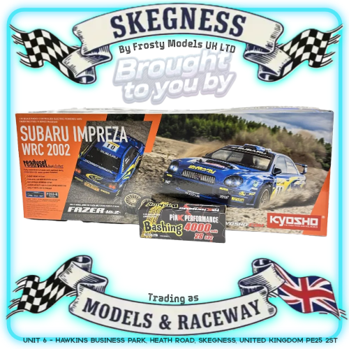 KYOSHO - RC RTR Car Kyosho Fazer FZ02-R Subaru Impreza (Free 4000mah Lipo - K.34481-4000 (Just add Charger)