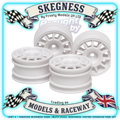TAMIYA 51394 RC Wheels 11 Spoke (White) (4PCS) (TT01E Euro Truck or M-Chassis Mini)