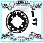 Yeah Racing - Aluminum 540 Motor Mount Conversion For 370 380 Motor - YA-0720BK