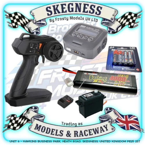 Tamiya Kit Deal - Lipo Combo Deal - Option 1 - Racer / Basher Friendly (Fast Charger & Metal Servo) (Ideal for Euro Trucks)
