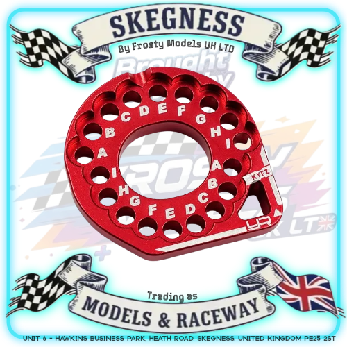 Yeah Racing - Aluminum Motor Mount For Kyosho Fazer Mk2 - KYFZ-009RD