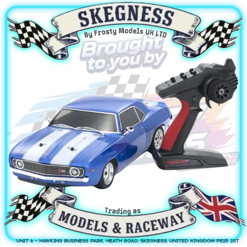 KYOSHO - RC Car Fazer FZ02 Chevy Camaro Z28 1969 Type1-Blue 1/10 RTR Readyset - K.34418T1C (Just add Battery & Charger)