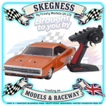 KYOSHO - RC Car Fazer FZ02 (L) Dodge Charger 1970 Orange 1/10 RTR Readyset - K.34417T1C (Just add Battery & Charger)