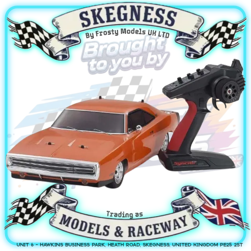 KYOSHO - RC Car Fazer FZ02 (L) Dodge Charger 1970 Orange 1/10 RTR Readyset - K.34417T1C (Just add Battery & Charger)
