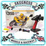 Kyosho - Moto RC BIKE Hanging On Racer Yamaha YZR500 1978 1/8 COMBO Kit - K.34936B MOTO HANGING ON RACER Series