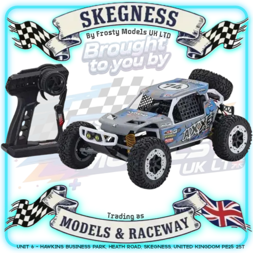 KYOSHO - RC Buggy RTR EZ Series Axxe 2.0 1/10 Readyset Type.2 Blue - K.34406T2B (Just add Battery & Charger)