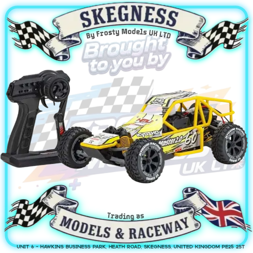 KYOSHO - RC Buggy RTR EZ Series SandMaster 2.0 1/10 Readyset Type.2 - Yellow - K.34405T2B (Just add Battery & Charger)