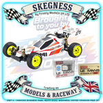KYOSHO - RC Buggy Kit Turbo Optima Mid Special 4WD 1/10 Le Mans 240 Gold Edition - K.30623LM (Includes Motor & ESC only)