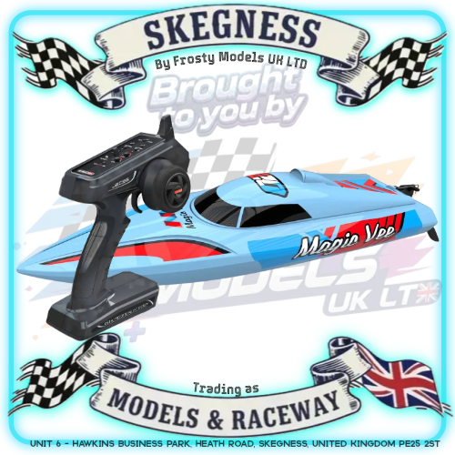 JOYSWAY - RC Magic Vee V6 Electric Micro ABS 270mm Brushed 2.4G RTR Boat - JW8106V6