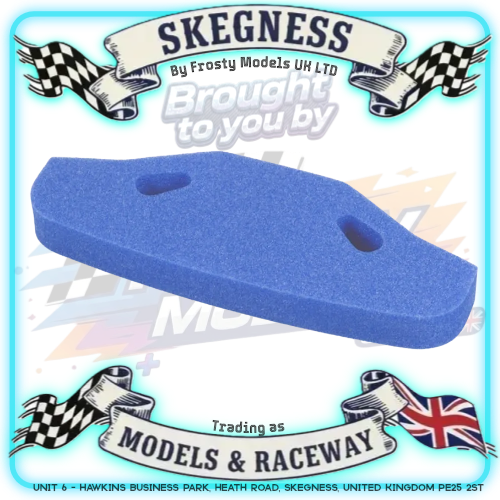 TAMIYA 53683 - Blue URETHANE FOAM BUMPER M (FITS ALL TT01E/TT02 & EURO TRUCK MODELS)
