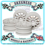 TAMIYA - SUZUKI SWIFT WHEELS (White) (4PCS) (TT01E Euro Truck or M-Chassis Mini) - 51237
