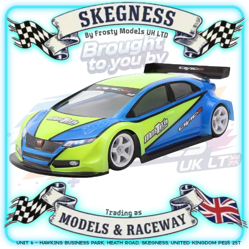 Montech - Honda Civic - MTC Body / M-Chassis 225mm Wheelbase Length - Clear Lexan - MT026006