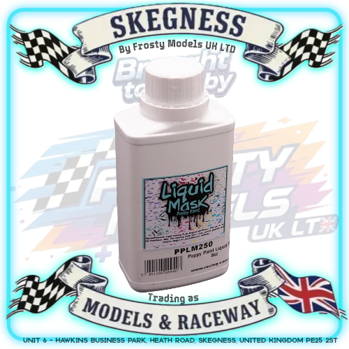 Puppy Paint - Liquid Mask 250ml for RC Lexan Body Masking - PPLM250