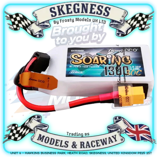 Gensace - Micro Soaring LiPo 3S 11.1V 1300mah 30C (XT60) 71.5x35x21mm 175g G-Techge1-2200-3x6gt -  GE1-1300-3X6GT