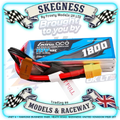 Gensace - Micro Soaring LiPo 3S 11.1V 1800mah 45C (XT60) 92x31x25mm 153g - GE1-1800-3X6GT (Fits 1/12 UDI GLEAM & SIERRA & Arrma Grom)