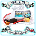 Gensace - Micro Soaring LiPo 3S 11.1V 1000mah 30C (XT60) 71.5x35x17mm 89g - GE1-1000-3X6GT