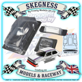 Louise RC - M-Chassis (210mm) VW MK1 GOLF Body Set in Clear Lexan - For 1/10 Tamiya MTC (W-170mm x Wheelbase-210mmmm) M03, M05, MB01, LMX (LNBA802)