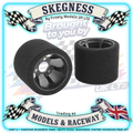 CORALLY - ATTACK FOAM TYRES 1/12 LMP CIRCUIT 32SH MAGENTA REAR CARBON RIMS 2PCS - C-14725-32