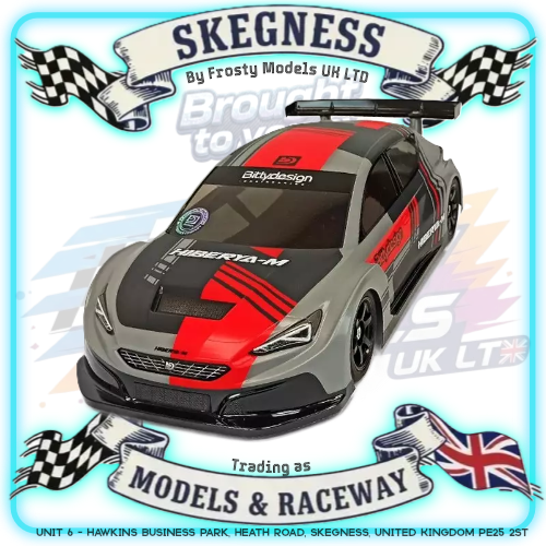 Bittydesign - HIBERYA M-chassis Body Shell 210mm to 225mm Wheelbase - BD-210225-HBY
