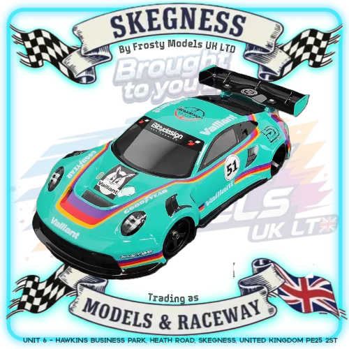 BittyDesign - P-GT3R Porsche GT12 & LMGT3 class Body Shell (Clear Lexan 1/12) - BD-GT12-PGT3R