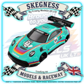 BittyDesign - P-GT3R Porsche GT12 & LMGT3 class Body Shell (Clear Lexan 1/12) - BD-GT12-PGT3R
