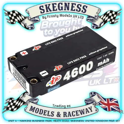 Intellect - LiPo LiHV Battery 4600mAh 2S 18.5mm Shorty 7.6v - IPBL2S4600MC4