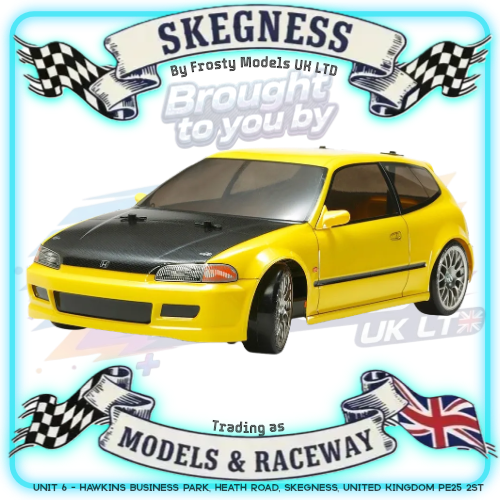 Tamiya - 1/10 RC Drift Car Kit Honda Civic SiR Drift Spec (TT-02D) - 58637 TAMIYA R/C KITS