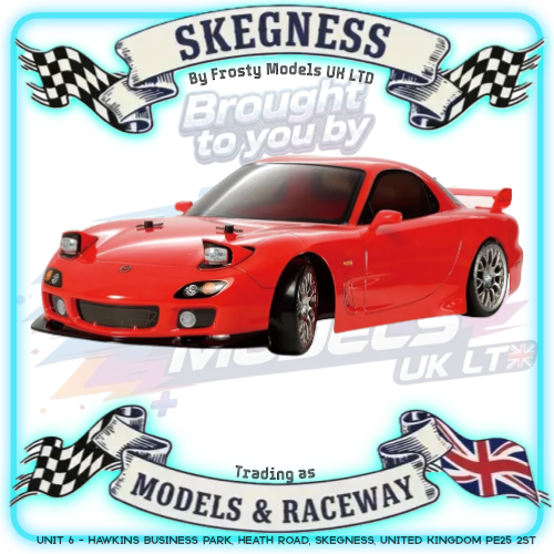 Tamiya - 1/10 RC Drift Car Kit Mazda RX-7 FD3S Drift Spec (TT-02D) - 58648 TAMIYA R/C KITS