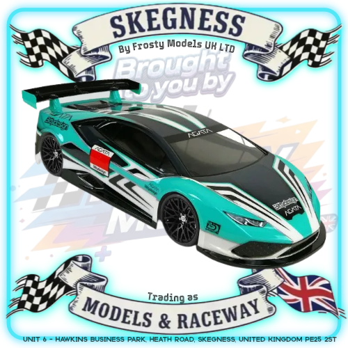 Bittydesign - AGATA ETS Touring 1/10 Body Shell 190mm Wide 256mm Wheelbase - BD-GT-190AGT