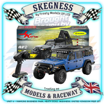 Rlaarlo - JK07 PRO Brushless 1/7 Scale RC Rock Crawler Truck RTR - Blue (2S & 3S LiPo Version) - JK07-PRO-BLUE