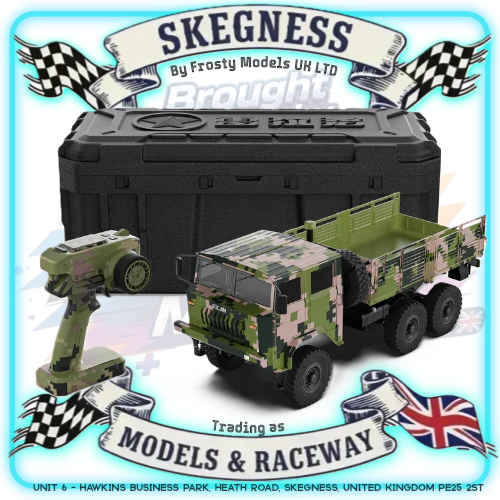 Rlaarlo - HongYan HY6 6x6 Brushless Military RC 1/10 Rock Crawler Truck - Jungle Edition - HY6-D-BS-Jungle