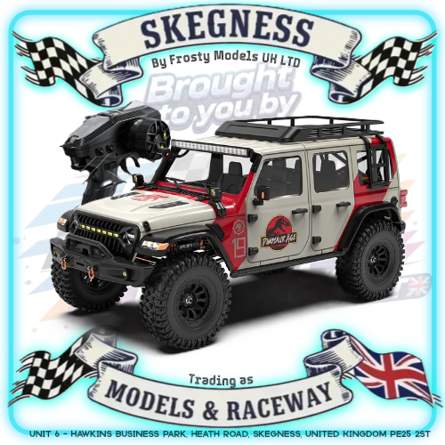 Rlaarlo - MK-07 V2 Brushless 1/7 Scale RC Rock Crawler Truck - Dinosaur Age Edition - MK07Z-BS-V2-DINO