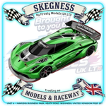 Bitty Design - JK12 GT12 & LMGT3 class Body Shell (Clear Lexan 1/12) - Koenigsegg Jesko - BD-GT12-JK12