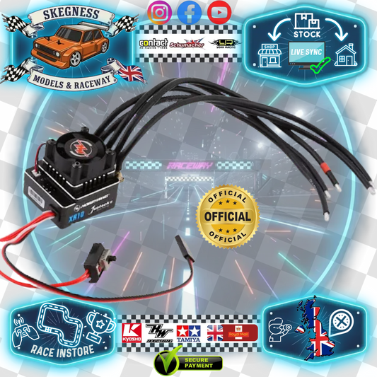 HOBBYWING - XERUN XR10 JUSTOCK G3 1/10 ESC - HW30112003 (IDEAL FOR 1/12 & 1/10 STOCK CLASS)