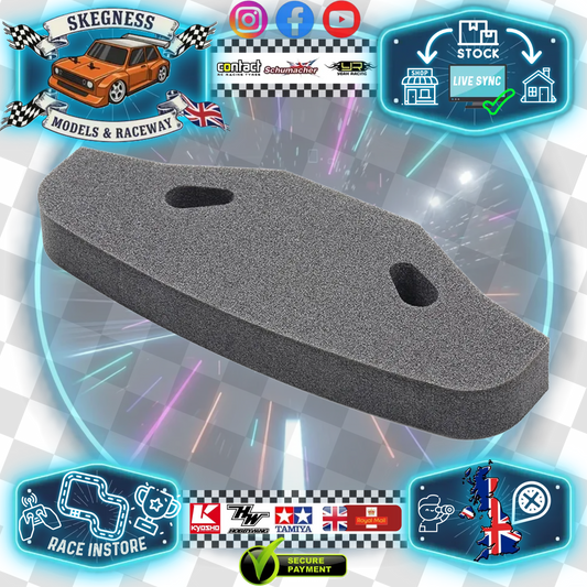 TAMIYA - RC TT01E & TT02 GREY URETHANE BUMPER MEDIUM - 51007