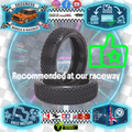 SCHUMACHER - Splinter - 1/10 2WD Buggy Tires/Tyres - Front - Yellow - U6906 (Recommended Carpet & Astro)